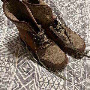 Chaco Brown and Tan Wool-Lined Footwear
